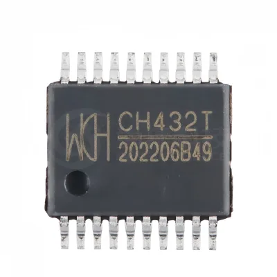 NEW CH432T Package SSOP-20 Dual Serial Port Chip Dual UARTIC Brand New Original Authentic