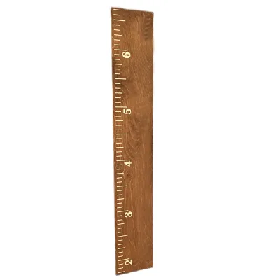 Factory Wholesale Cheap Home Decor Wooden Kids Height Growth Chart Ruler Painted or Engraved for Boys and Girls