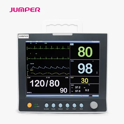 Muilt-parameter Patient Monitor Veterinary CE Marked JPD-800B Jumper ,Patient Monitor for Surgical ,ICU ,bed Monitoring