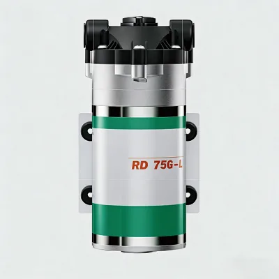 Automatic Electric Water Booster Pump for Sink RO Purifier High Flow Low Noise Vibration Damping for RV Outdoor Car Use
