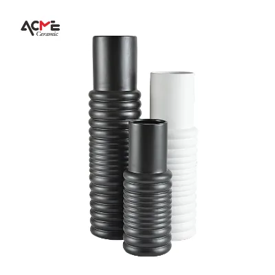 Ceramic Simple and Light Luxury Porcelain Vase Nordic Decor Flower Arrangement Decorative Ornaments Ceramic Vase for Home Decor Vase