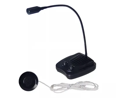 MY-E330 intercommunication device plastic cheap hospital two-way window intercom