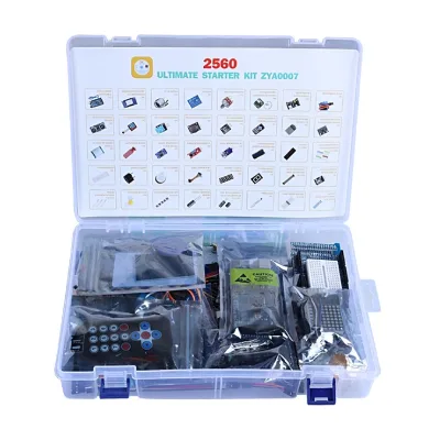 HAISEN Compatible with MEGA2560 learning kit upgrade kit stepper motor learning kit with box