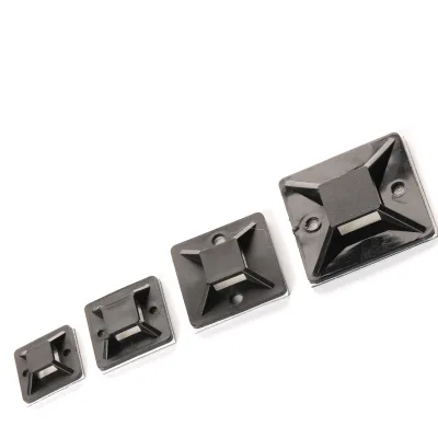 NLZD Cable Tie Mounting Base Self Adhesive Nylon Cable Tie Mounts