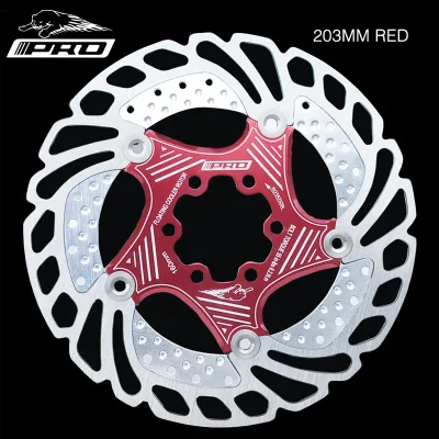 IIIPRO CNC Stainless Steel Bicycle Floating Brake Disc 160/180/203MM Mountain Bike Brake Disc