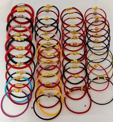 Wholesale Hole Connectors Tub Shape Charms for Jewelry Rope Bracelet Making Custom DIY