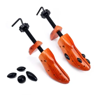 High Quality Well Sell Adjustable Pine Wood Handle Shoe Instep Raiser Varnished Beech Vamp Raiser Shoe Stretcher