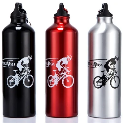 Bicycle Water Bottle Sports Bottle Aluminium Alloy Cycling Water Bottle