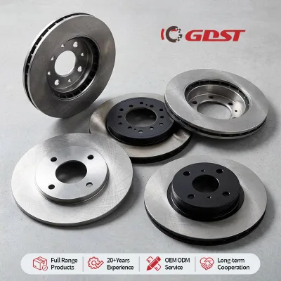 Wholesale High Performance Ventilated Car Brake Discs Factory Price Durable Cast Iron Auto Brake Rotors for Global Importers
