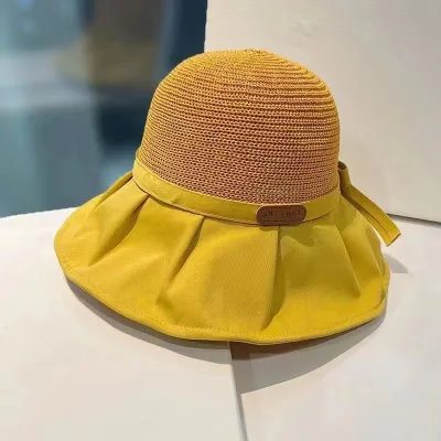 Women Bucket Sun Protection Hat Wholesale Ladies Wide Brim Uv Protection Women Sun Hat