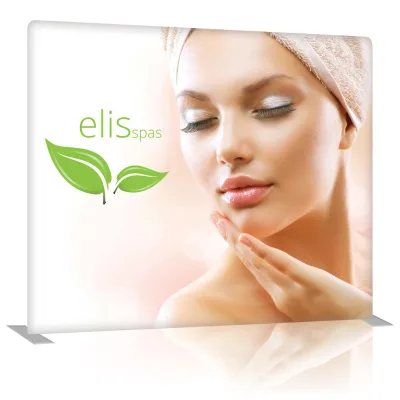 Wholesale 8ft Foldable and Portable Customized Colored Outdoor Backdrops Banner Wall for Enterprise Promotions and Parties