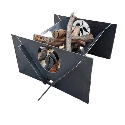 Laser Cut Metal Wood Burning Camping Practical Fire PIt Heater Barbecue Grill Outdoor Outdoor Fire Pit