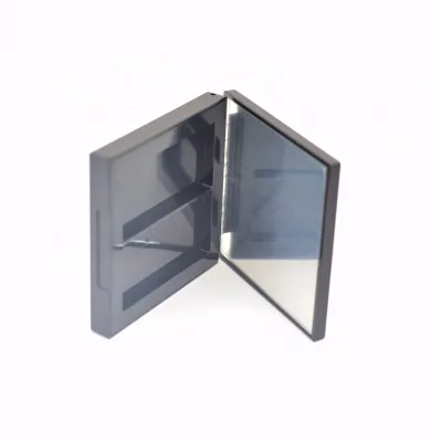 Black Eyeshadow Cosmetics Container Portable Eyeshadow Palette case Mini Eyeshadow Container