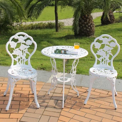 Cast Aluminum High Quality Cheap Bistro Set