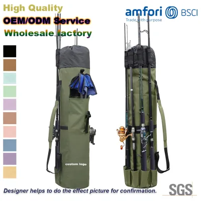 Travel Fishing Reel Bag Fishing Tackle Gear Carrier Case Rod Bags Organizer Fly Fishing Bags
