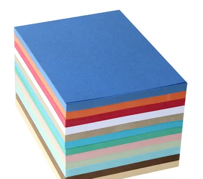 A3/a4 Size Color Leather Paper Hard Paper Leather Pattern Used for School or Office Book Cover Packaging Compartment