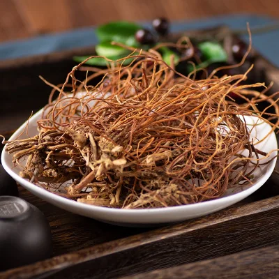 Authentic Bitter Wild-Grown Wholesale Japanese Gentian Rhizome Gentiana Scabra Herbal Plant Root Tea
