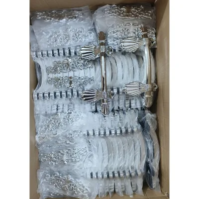Philippines Silver Small York Casket Handles Corner Set Funeral Accessories