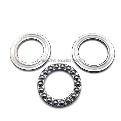 51106 Flat Thrust Ball Bearing 30x47x11 mm  Large Plane Thrust Ball Bearing for Trolley