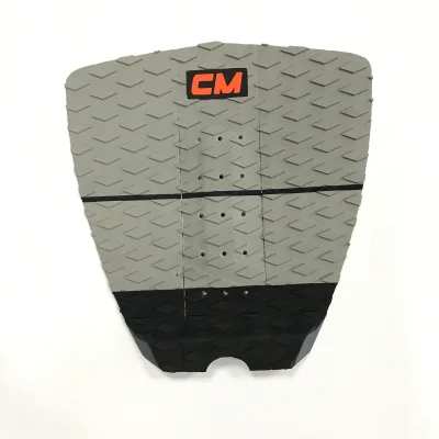 Dynamic Diamond Traction Surfboard Tail Pad Ningbo Factory 3 Piece Black/gray for Sale Surfing CIMI or Custom EVA Ocean Waters