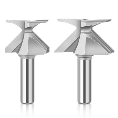 China Wholesale Supply 1/2 Shank R18 Arc Bending Integrated Forming Tool for Wooden Doors Wall Cabinets Woodworking Router Bit