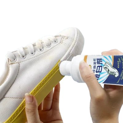 Sports Travel Shoes Care Liquid Yellowish Sole Shoe Eraser Cleaner Custom Sneaker White Shoe Polish Whitening Cleaner 80ml