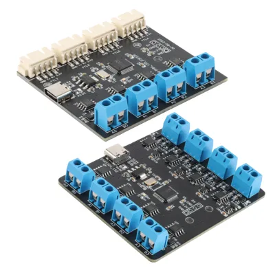 USB to 4 8-way RS485 Serial Port Type-C to 4 8-way 485 Multi-channel UART TTL CH348 HUB RS485 Module Expansion Board YR-6028