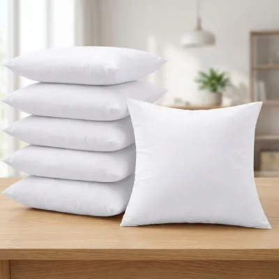 Wholesale Anti-static Washable Down Alternative Filling Throw Pillow Core Sleeping Pillow Inners / Cushion Insert