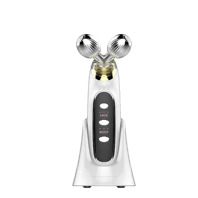 Portable RF Tightening Machine Radio Frequency Beauty Equipment with LED Wrinkle Remover for Face Lift Targeted for Face