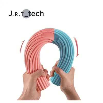 Silicone Flex Therapy Resistance Bar-Portable & Durable Relieves Tendonitis Pain Improves Hand Grip Strength