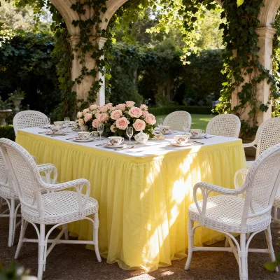 14ft Table skirt for Birthday Party Decoration