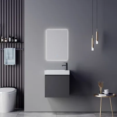 Hot Selling Eco-Standard Compliant Apartment Minimalist High Quality Plywood Bathroom Cabinet