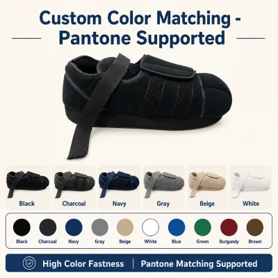 Supply Shock-absorbing Sturdy Medical Post-op Shoe with Protective Shell for Fractured Metatarsal Foot Trauma Healing Process