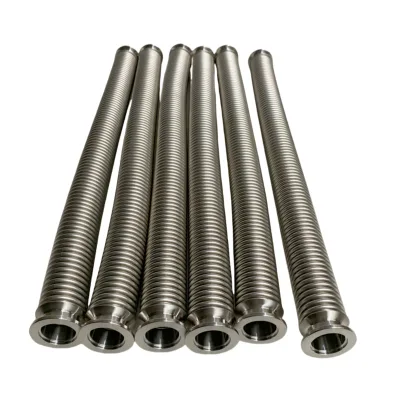 Vacuum Stainless Steel Stainless Steel Metal Bellows Expansion Joint Corrugated Pipe