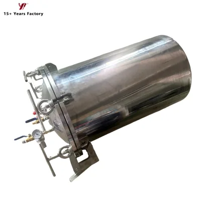 5L-30L Stainless Steel Pressure Tank Flange High Pressure Mixing Pressure Vessel for Glue