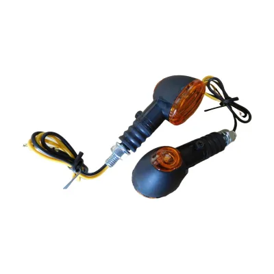 High End Black Base Winker Lamp for Motorcycles Made in Taiwan Part of Premium Motorcycle Lighting Systems