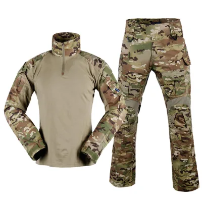 G3 Outdoor Multicam Clothing Tactical Uniform Shirt and Pants Camouflage Manufacturer Frog Suit