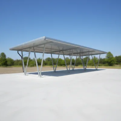 EPR Aluminum Solar Carport System Monocrystalline Polycrystalline Silicon Lithium Ion Battery 20kW for Home Use Ground