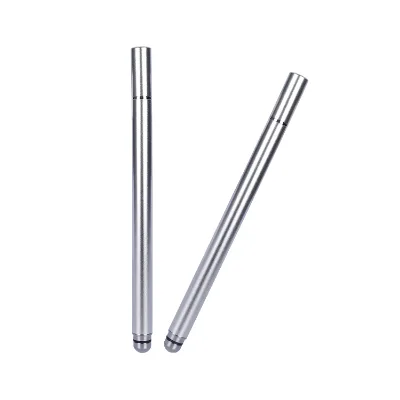 Universal Slim Metal Stylus Pen Touch Pencil Notebook Tablet Disc Stylus Capacitive Touch Pen forMobile Phone