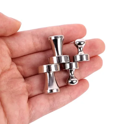 Neodymium Pin Magnet Strong Rare Earth Metal Push Pins for Whiteboard, Fridge, Office Bulletin Board