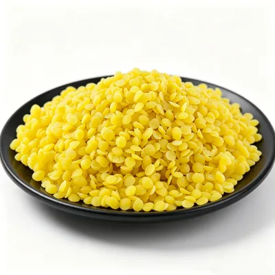 Natural Yellow Beeswax No Additive Bulk Wax Yellow Beeswax Pellet for Making Candles