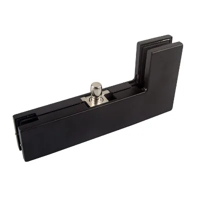 New Design Office Glass Door Control Stainless Steel Soft Closing Hydraulic Patch Fitting Hardware with Fast Lead Time