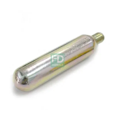Portable Steel CO2 Cartridge 38g/45g/48cc/50cc/60cc Low Pressure for Motorcycle Airbag Vest