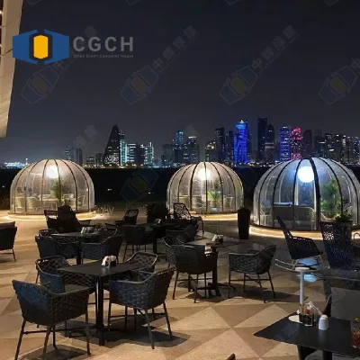 CGCH Popular Polycarbonate Bubble Room Pc Sheet Star Room Transparent Night Polycarbonate Solid Sheet Igloo Tent Star House