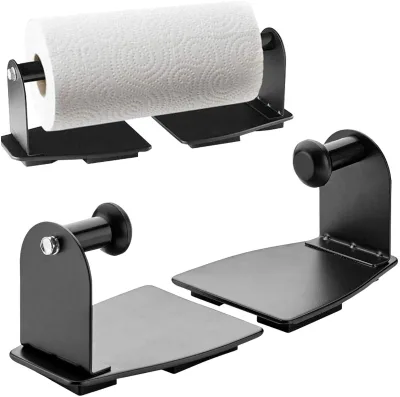 Adjustable Design Accommodates Different Size Paper Towel Magnetic Spanner Holder Rolls Magnetic Wall-Mounted Paper Towel Holder