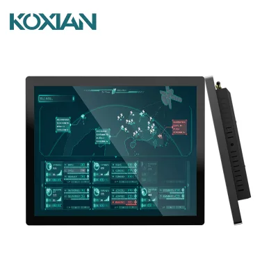 15.6 Inch Industrial Touch Screen Comnuter Flush Mount 1000 Nits Touch Screen N2840 4+128G
