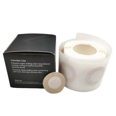 CE Approved Non-woven Breathable Disposable Nipple Stickers Adhesive Nipple Cover