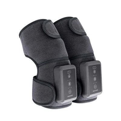 Red Light Therapy Knee Brace Vibration Knee Massage for Pain Relief Rechargeable Near Infrared Light Therapy Device for Knee
