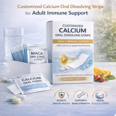 Customized Calcium Oral Dissolving Strips for Adult Immune Support