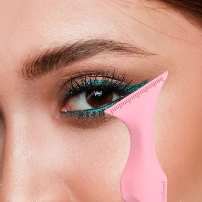DIY Template Makeup Tool Eyebrow Eyeliner Ruler Stencils Maquiagem Beauty Permanent Makeup for Balance Measure Ruler